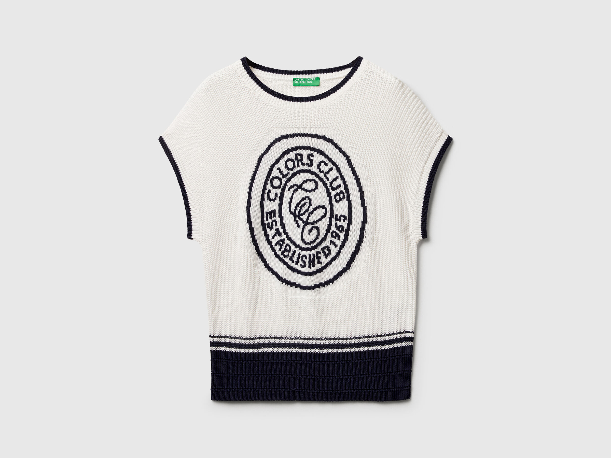 SLEEVELESS SWEATER Women image number 5